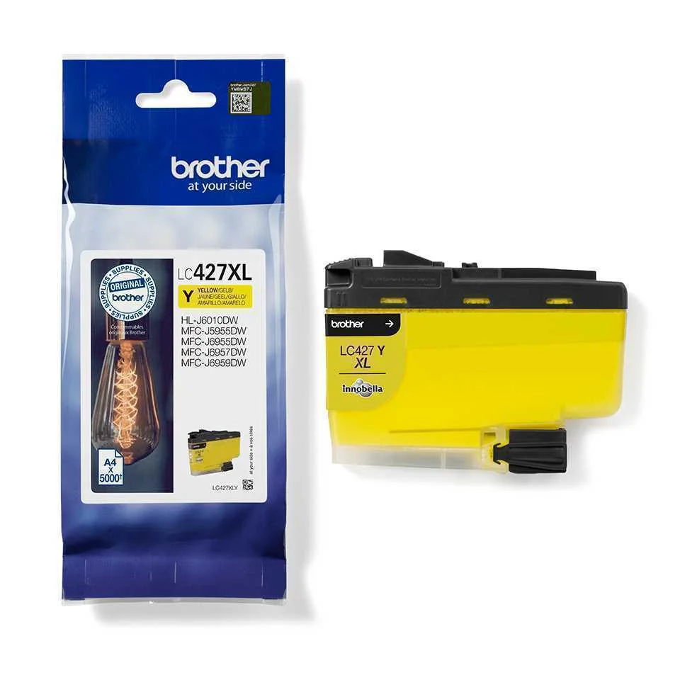 BROTHER LC-427XLY TINTEIRO 1 UNIDADE(S) ORIGINAL .