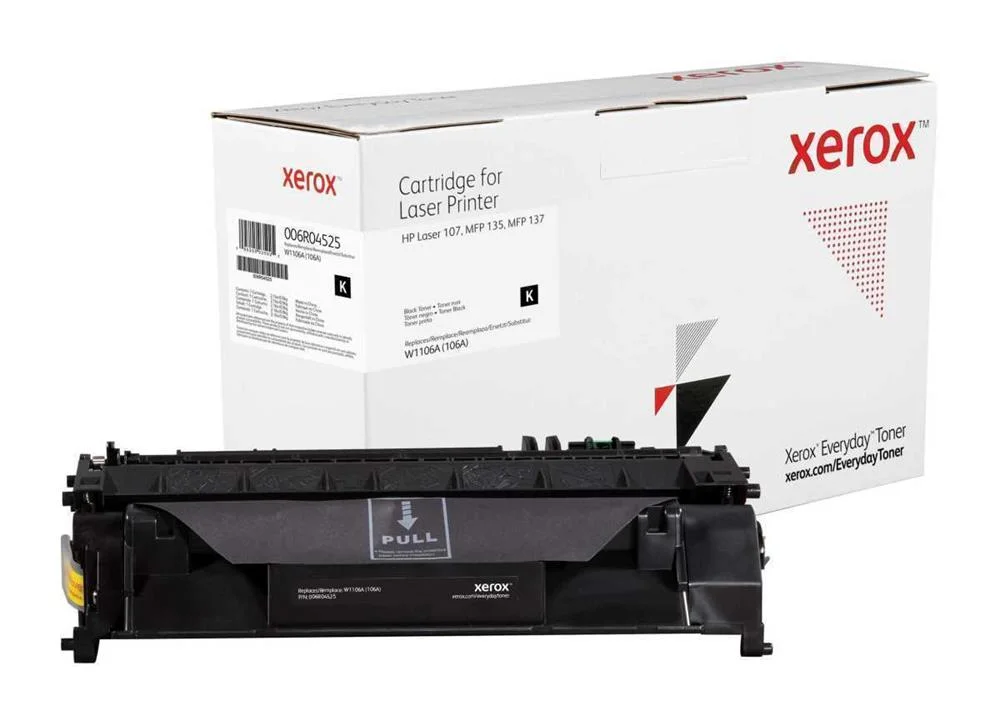 Xerox Toner Cartridge Everyday Compatible With Hp 106a (W1106a) - Black