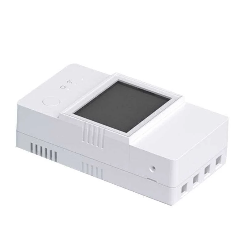 Interruptor Inteligente Wi-Fi C/ Medi&ccedil;&atilde;o de Energia e Display - 20a - Sonoff Pow Elite