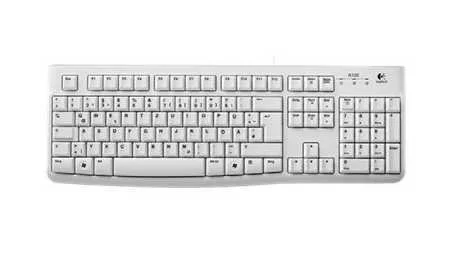Logitech Usb Keyboard K120 White Retail