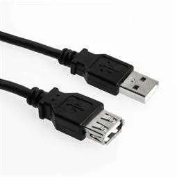 Sharkoon Kabel Usb 2.0 Verl&auml;ngerung  1,0m Schwarz
