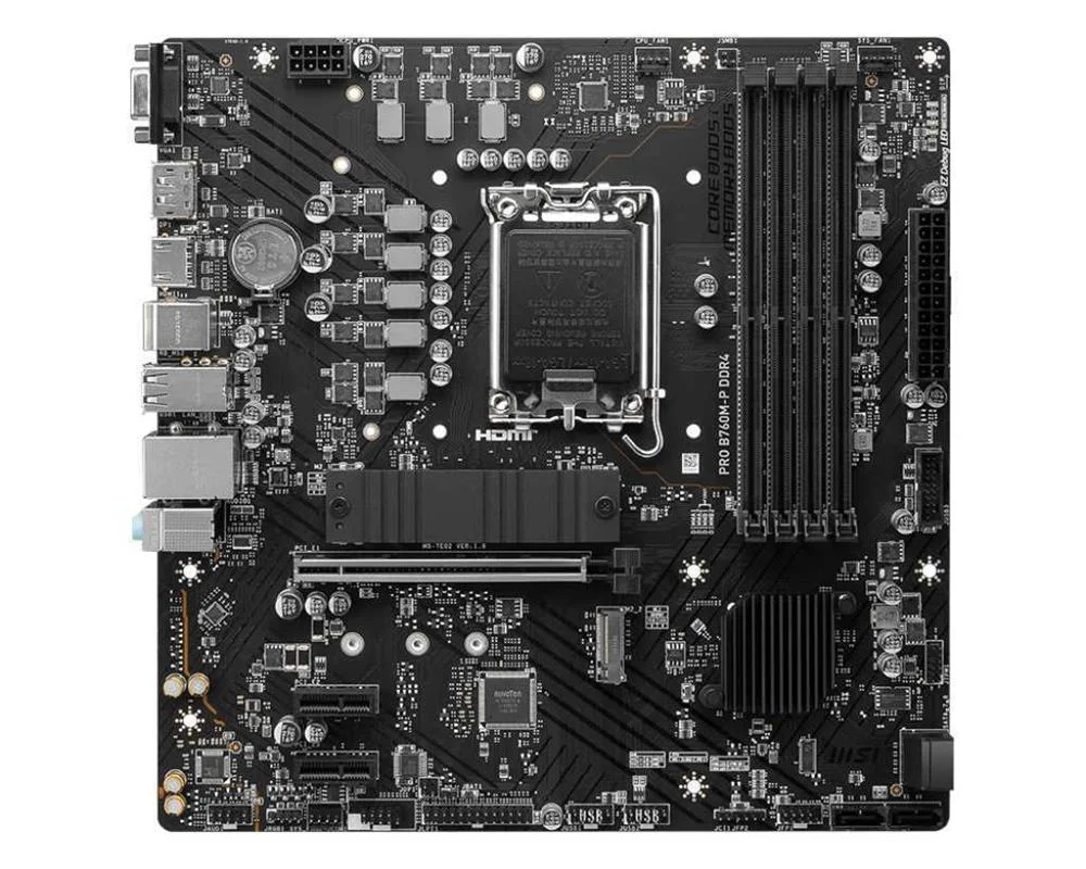 Motherboard Micro-Atx Pro B760m-P Ddr4 Intel B760 Lga 1700 - Msi
