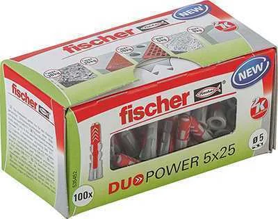 Fischer Duopower 5 X 25 Ld Cavilha 100 Unidade(S).