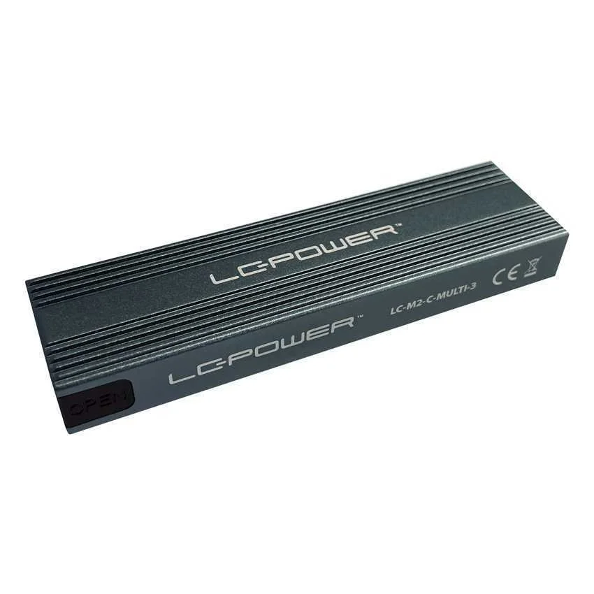 LC-POWER LC-M2-C-MULTI-3 CAIXA PARA DISCOS R&Iacute;GIDO.