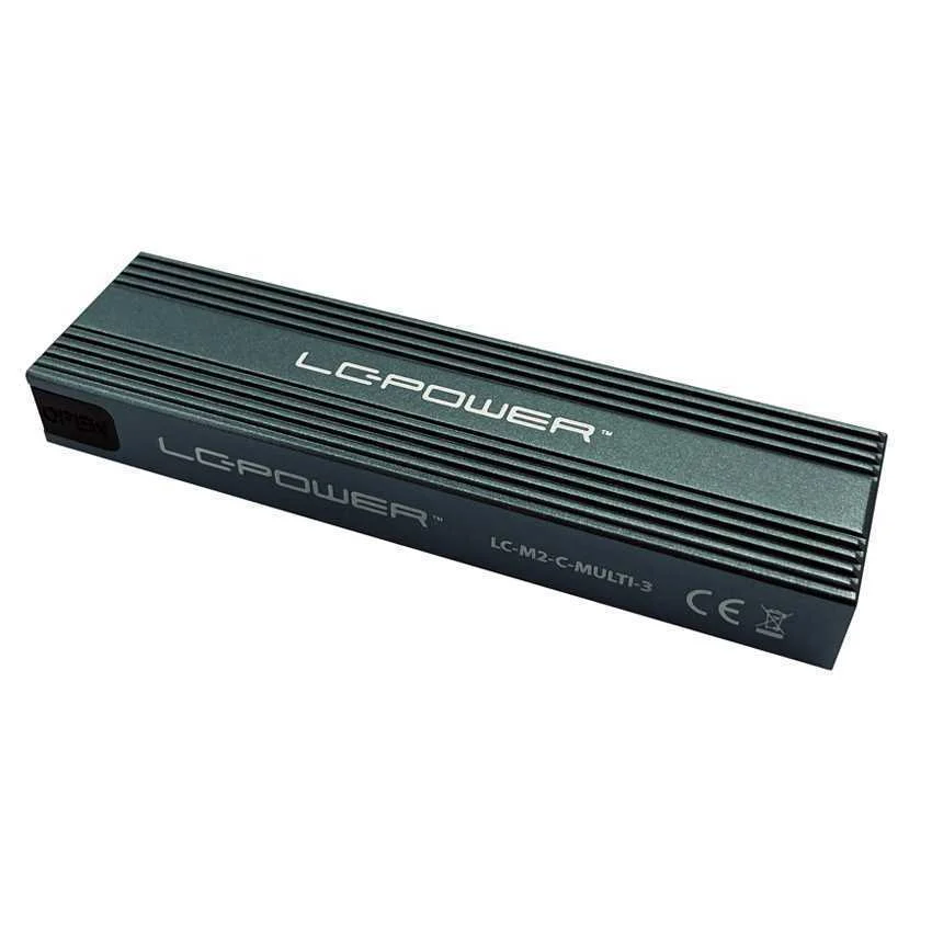 LC-POWER LC-M2-C-MULTI-3 CAIXA PARA DISCOS R&Iacute;GIDO.