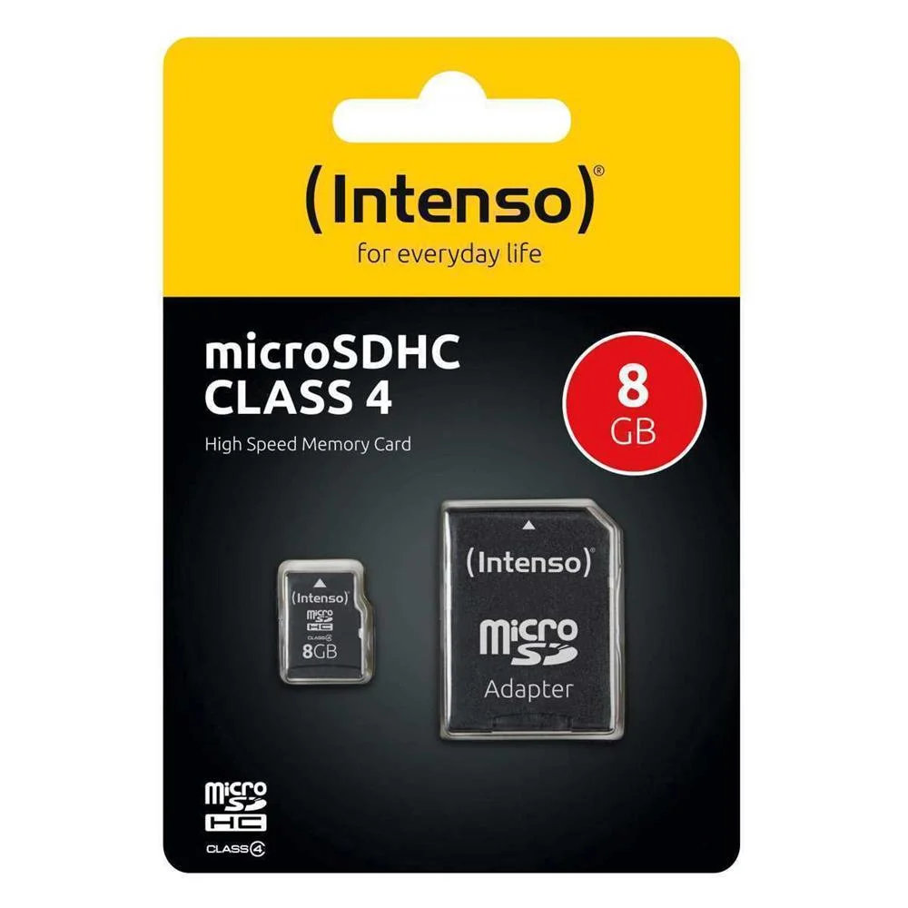 Intenso 3403460 Cart&atilde;o de Mem&oacute;ria 8 Gb Sdhc Class.
