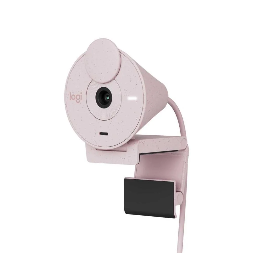 Webcam Brio 300 Full Hd 1080p Usb Type-C Rosa - Logitech