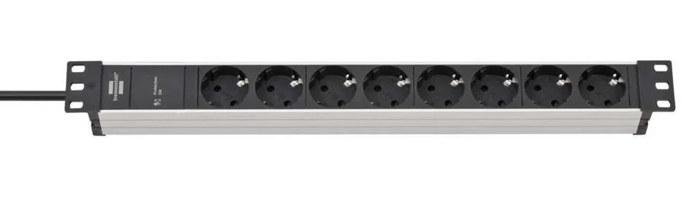 Brennenstuhl Steckdosenleiste Alu-Line 48,3cm  8x 2m