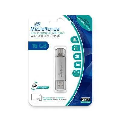 Mediarange Mr935 Unidade de Mem&oacute;ria Usb 16 Gb Usb.