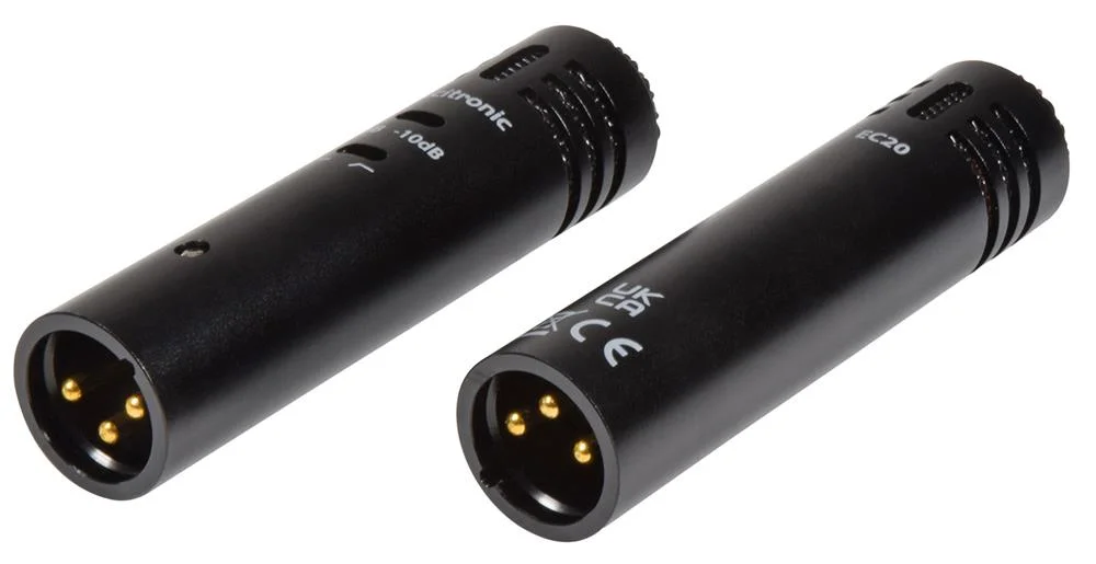 Ec20 Condenser Microphones - Stereo Pair