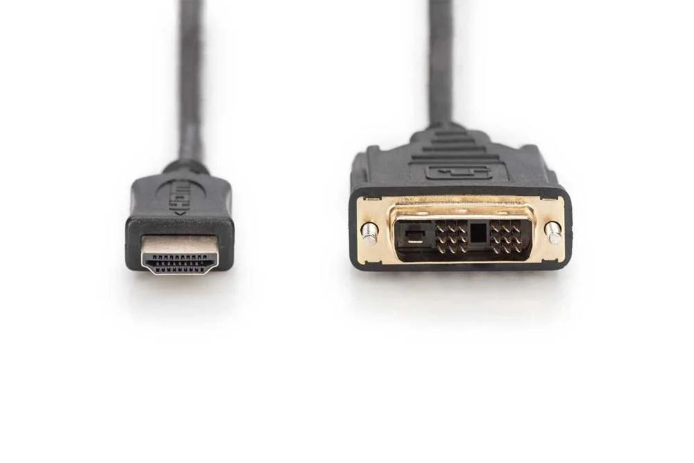 Digitus Hdmi-Adapterkabel Hdmi->dvi Full-Hd 2m Schwarz