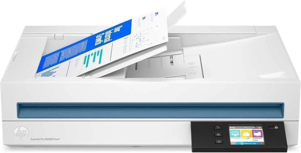 Hp Document Scanner Scanjet Pro N4600 - Din A5