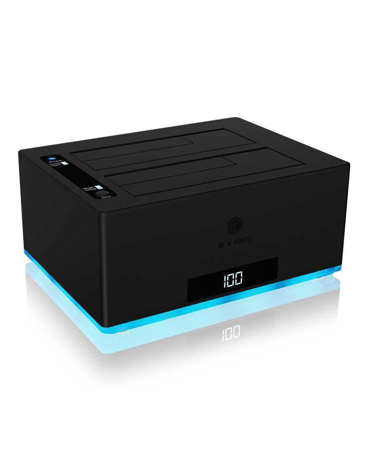 Docking- & Klonstation Icybox 2,5"& 3,5" Sata, Usb3.0 Typea