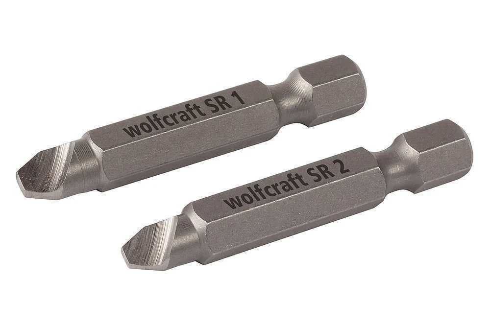 Pack de 2 Bits para Parafusos Defeituosos com Cabe&ccedil;a Especial 2982000 Wolfcraft