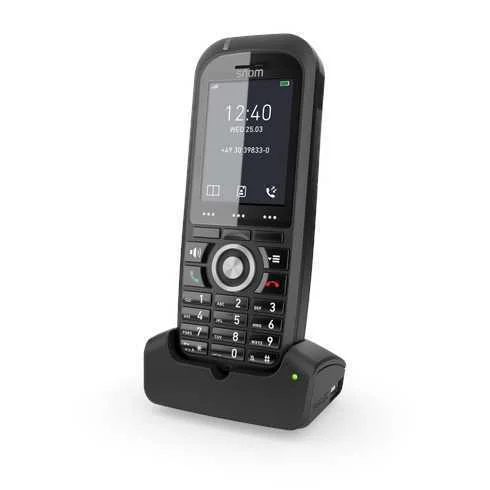 SNOM M70 TELEFONE M&Oacute;VEL DECT IDENTIFICA&Ccedil;&Atilde;O DE CHA.