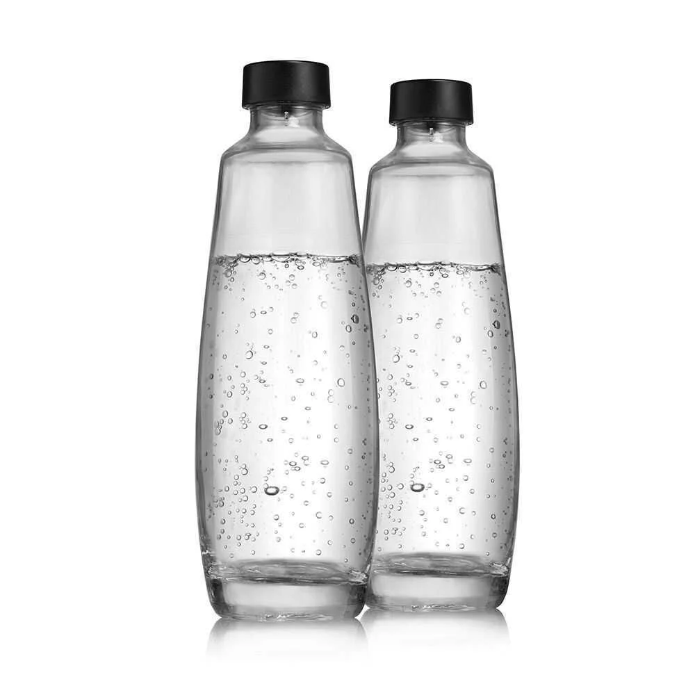 Sodastream Duo Glass Bottles Twin Pack 1,0l