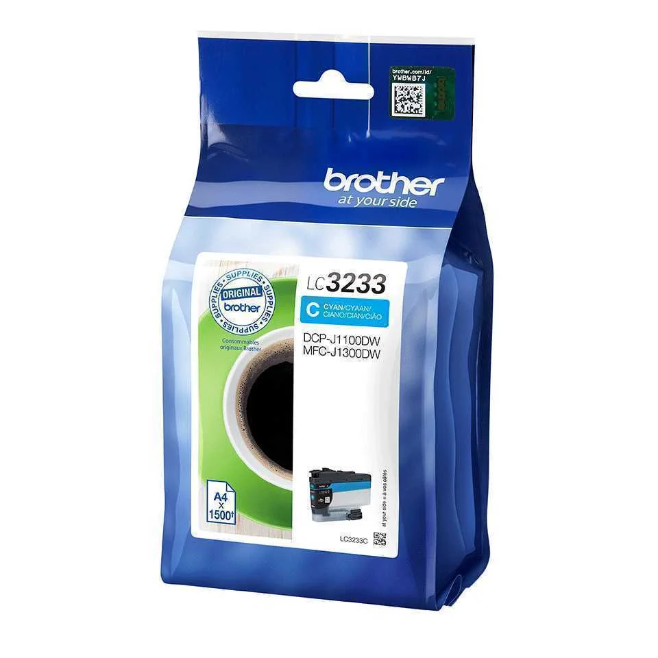 BROTHER LC-3233C TINTEIRO 1 UNIDADE(S) ORIGINAL R.