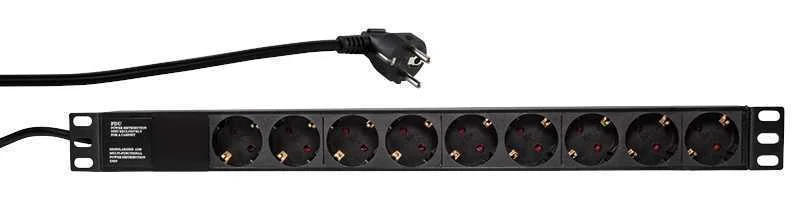 Logilink Pdu9c03 Estabilizador de Corrente Preto .