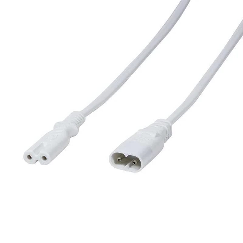 LOGILINK 2M, IEC 60320-C8/IEC 60320-C7 BRANCO ACO.