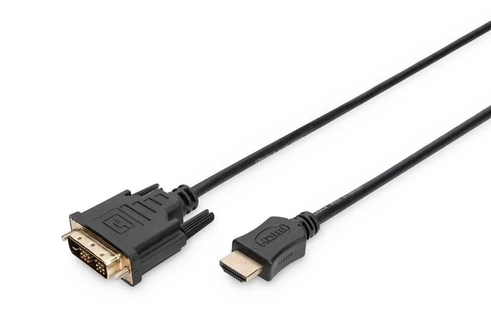 Digitus Hdmi-Kabel A->dvi(18+1)   St/St  3.0m Schwarz Fullhd