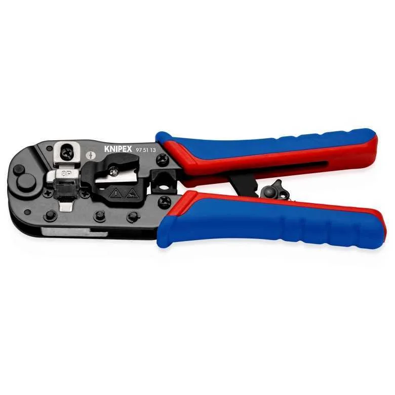 Alicate de Corte Knipex 97 51 13  Azul, Vermelho