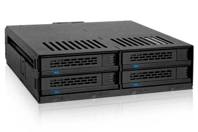 Backplane Icydock 4x6,3cm Satai-Iii/Sas In 1x5,25" Hdd/Ssd