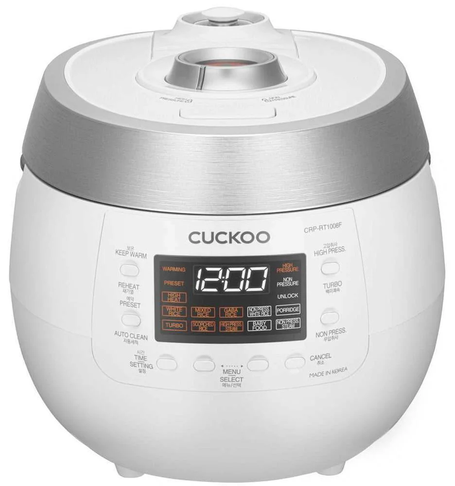 Cuckoo Reiskocher  1.80l Crp-Rt1008f Twin Pressure Digital