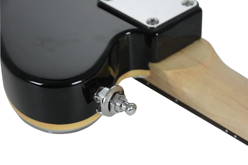 Conjunto de 2 Travas de Correia para Guitarra Cromado