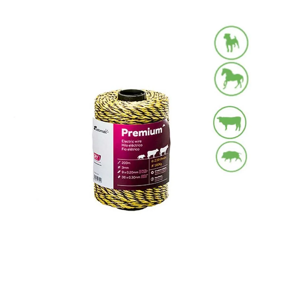 Cord&atilde;o Condutor 3mm 200m Pastormatic