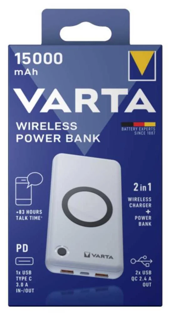 Wireless Power Bank 15.000, Powerbank