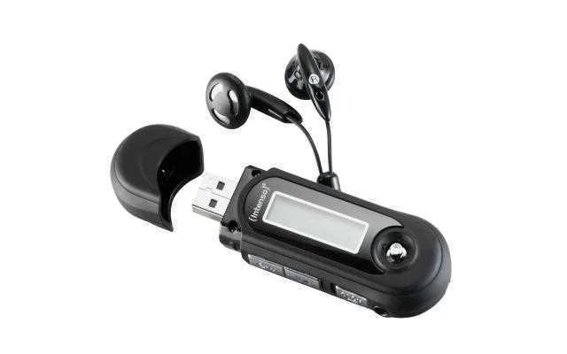 Intenso Mp3 Player Music Walker 16gb Schwarz Retail