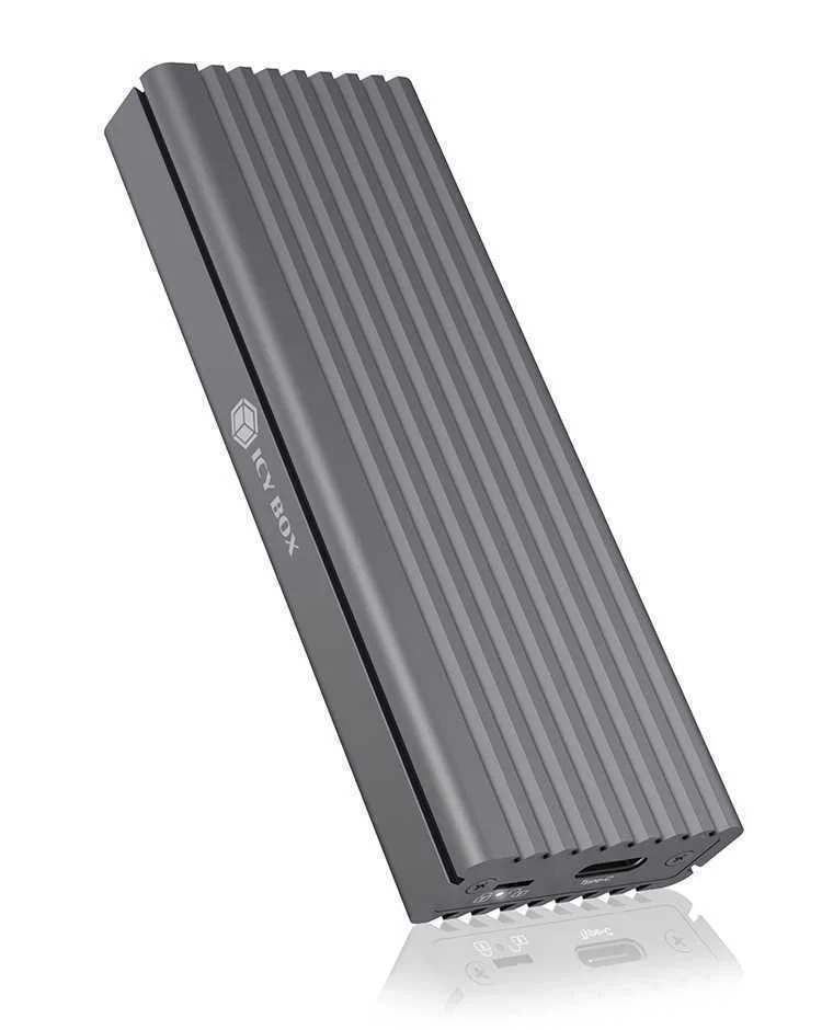 Geh. Icybox Usb 3.1 Typ-C M.2 Nvme SSD Geh&auml;use Extern