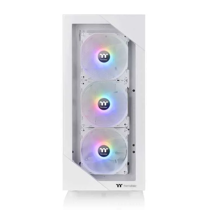 Caixa Atx View 200 Tg Snow Argb Vidro Temperado Branco - Thermaltake