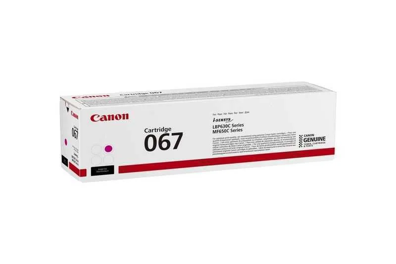 Toner 067 Original Magenta 1250 P&aacute;ginas - Canon