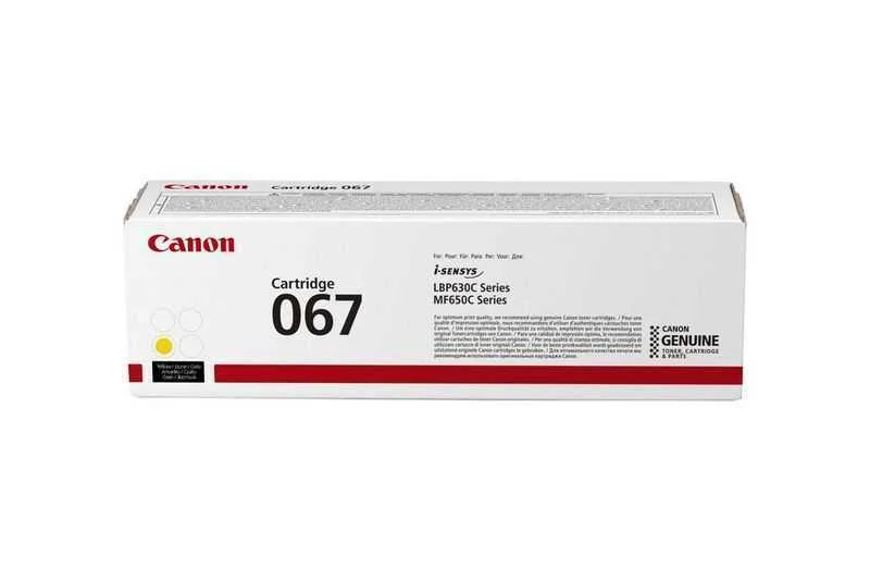 Canon 067 Toner 1 Unidade(S) Original Amarelo