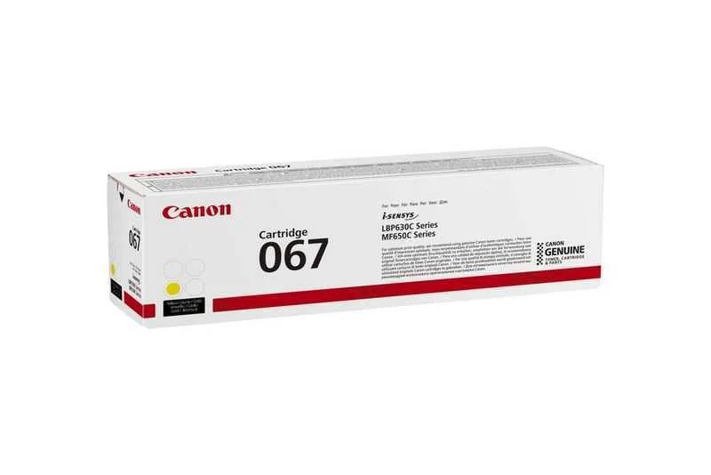 Canon 067 Toner 1 Unidade(S) Original Amarelo