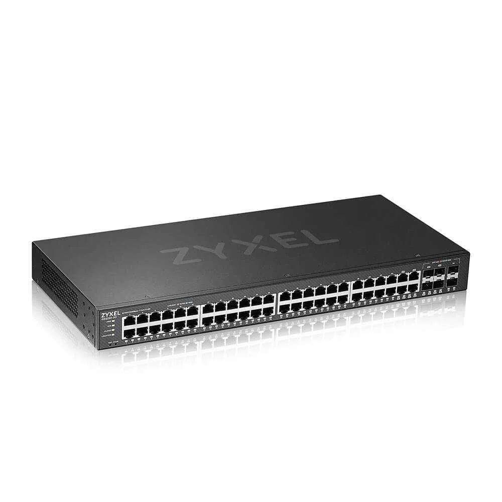 Switch Zyxel Gs2220-50 48 Puertos L2 Gigabit Gest.