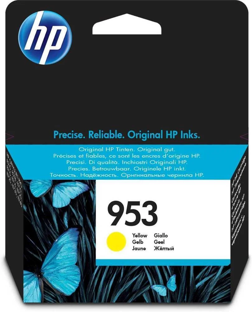 Hp Ink Cart. F6u14ae No. 953 F?r Officejet Pro 8210/8218/ 8710/8715/8720/8725/8730/8740 Yellow
