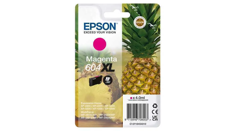 Tinta Epson 604xl Magenta
