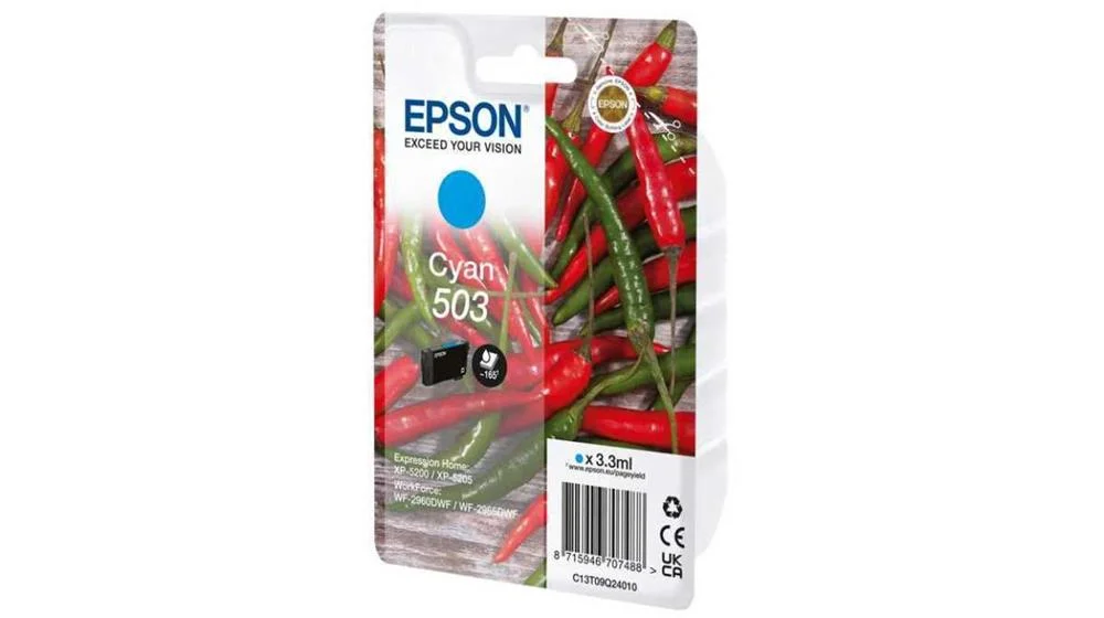 EPSON 503 TINTEIRO 1 UNIDADE(S) ORIGINAL RENDIMEN.