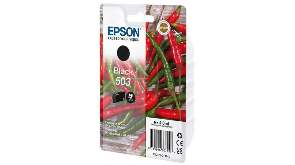 Epson 503 Tintenpatrone Black C13t09q14010 Epson Xp-5200
