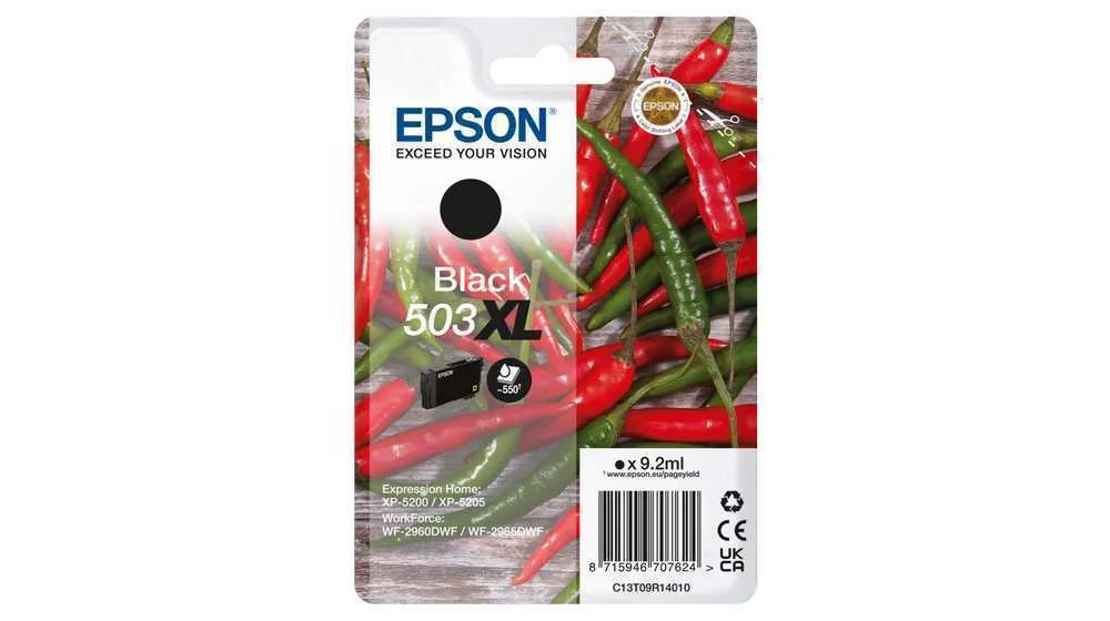 EPSON 503XL TINTEIRO 1 UNIDADE(S) COMPAT&Iacute;VEL REND.