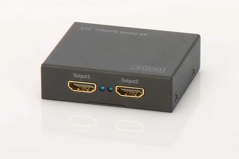 Digitus Splitter Hdmi 1x2 4k Bis Zu 2monitore    Schwarz