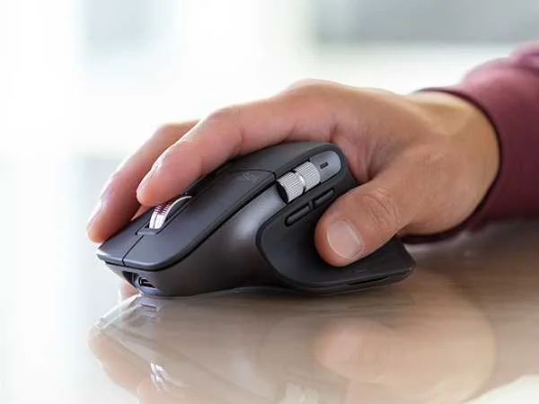 Rato Laser Mx Master 3s Business Rf Wireless + Bluetooth 8000 Dpi - Logitech