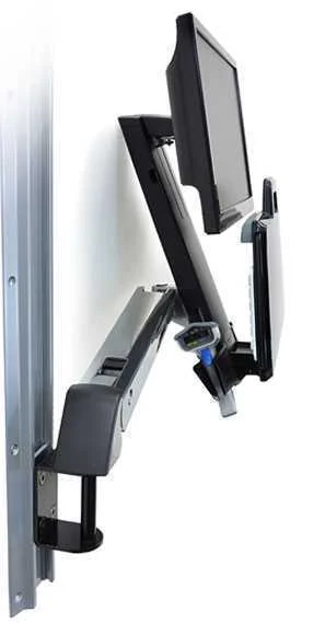 ERGOTRON STYLEVIEW SIT-STAND COMBO ARM 61 CM (24".