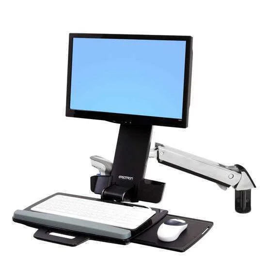 ERGOTRON STYLEVIEW SIT-STAND COMBO ARM 61 CM (24".
