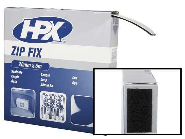 Hpx - Zip Fix (Ganchos) - 20 Mm X 1 M Zip Fix (A