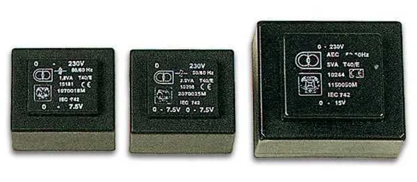 Encapsulated Transformer 12va 1 X 9v / 1 X 1.330a