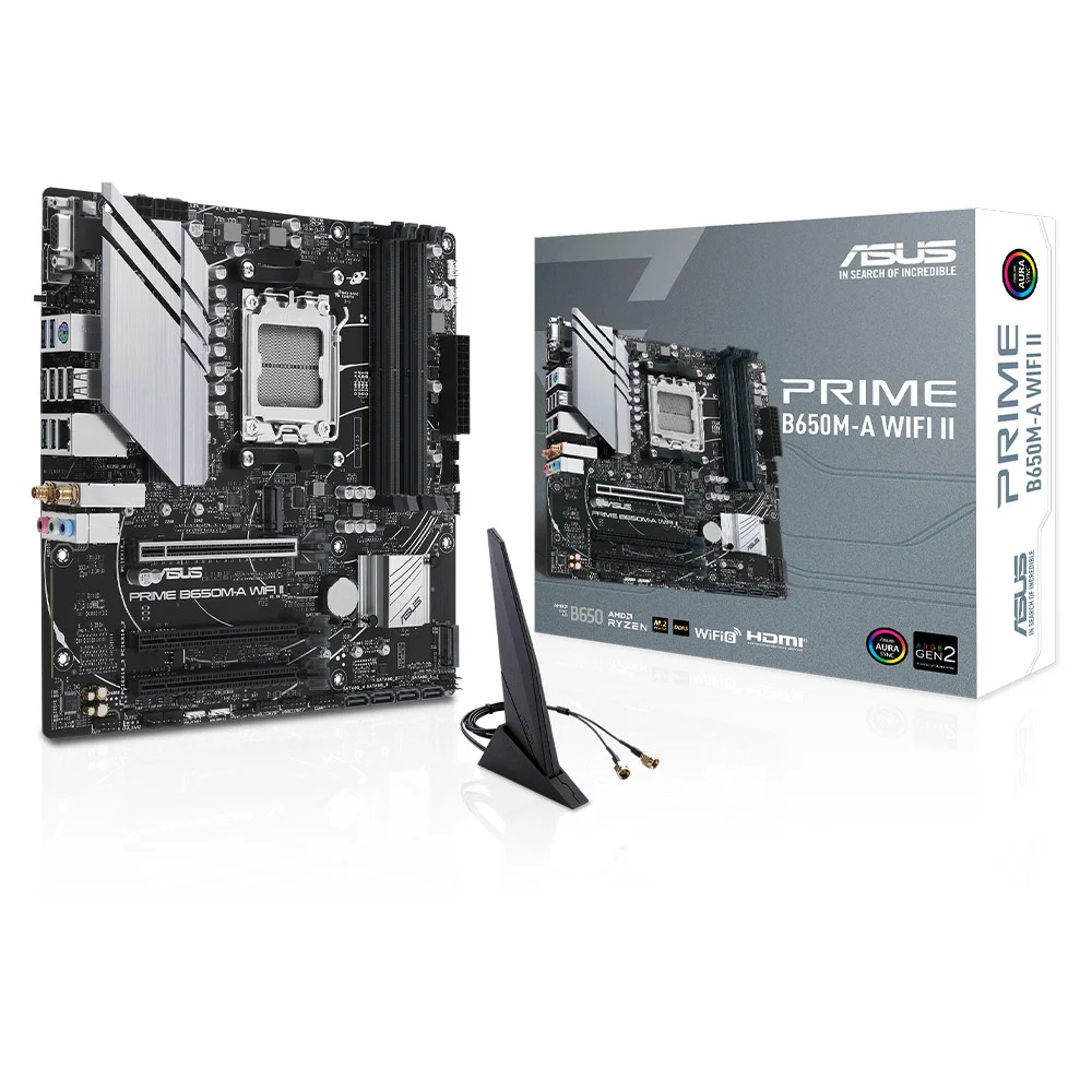 Mb Asus Prime B650m-A Wifi Ii            (Amd,Am5,Ddr5,Matx)