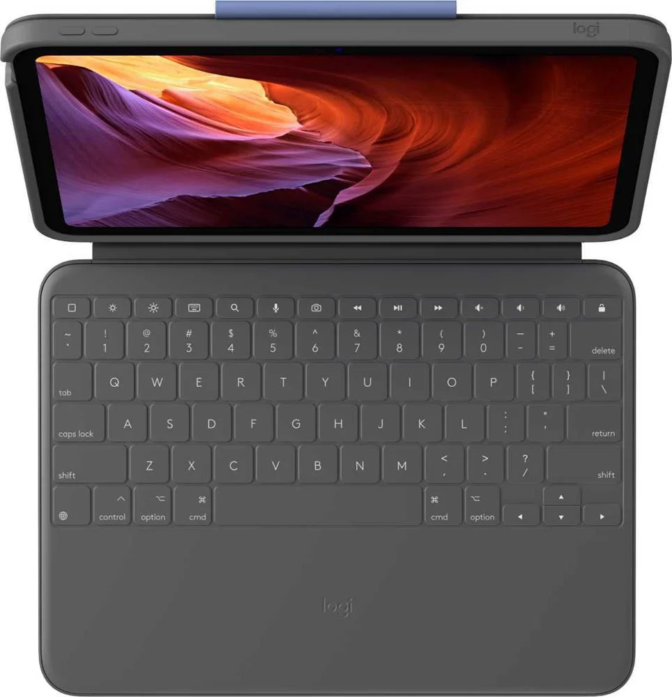 Teclado para Dispositivos M&oacute;veis Logitech Rugged Folio Grafite Qwertz Alem&atilde;o